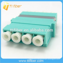 Quad LC Optical Fiber Adapter